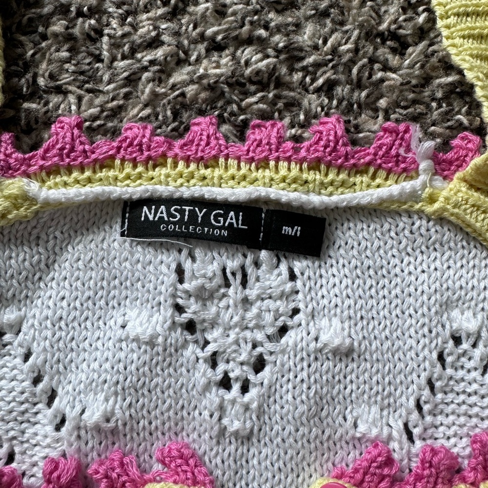 Nasty Gal knit crop top - Picture 3 of 5